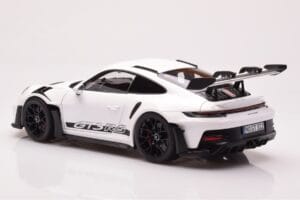 Porsche 911 992 GT3 RS White Norev 1:18 187361 Diecast - image 7 of 8