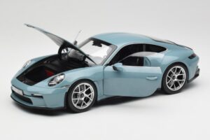 Porsche 911 992 S/T Meissen Blue Norev 1:18 187470 Diecast - image 2 of 8