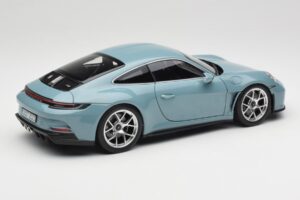 Porsche 911 992 S/T Meissen Blue Norev 1:18 187470 Diecast - image 3 of 8