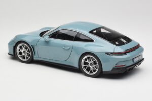 Porsche 911 992 S/T Meissen Blue Norev 1:18 187470 Diecast - image 7 of 8