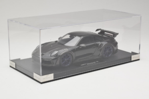 Porsche 911 992 TechArt GTstreet R Black With Blue Wheels TechArt 1:18 REMC009 Resin - image 2 of 6