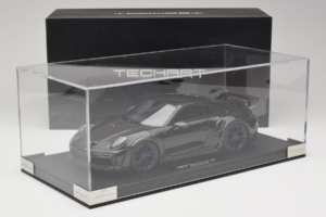 Porsche 911 992 TechArt GTstreet R Black With Blue Wheels TechArt 1:18 REMC009 Resin - image 6 of 6