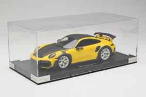 Porsche 911 992 TechArt GTstreet R Yellow With White Wheels TechArt 1:18 REMC015 Resin - image 5 of 6