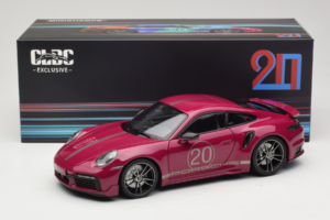 Porsche 911 992 Turbo S Coupe Sport Design Red Minichamps 1:18 113069075 Diecast - image 8 of 8