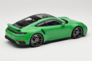 Porsche 911 992 Turbo S Green Minichamps 1:18 153069077 Diecast - image 2 of 6