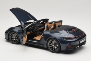 Porsche 911 992.2 Carrera Cabriolet Yachting Blue Norev 1:18 187180 Diecast - image 5 of 8