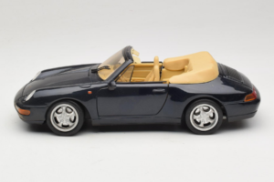 Porsche 911 993 Cabriolet Dark Blue Tchibo 1:18 46619 Diecast - image 4 of 8