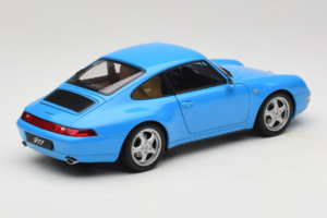 Porsche 911 993 Carrera Blue Metallic AUTOart 1:18 78133 Diecast - image 3 of 8