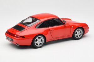 Porsche 911 993 Carrera Red AUTOart 1:18 78132 Diecast - image 3 of 8
