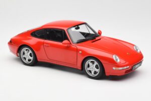 Porsche 911 993 Carrera Red AUTOart 1:18 78132 Diecast - image 6 of 8
