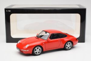 Porsche 911 993 Carrera Red AUTOart 1:18 78132 Diecast - image 8 of 8