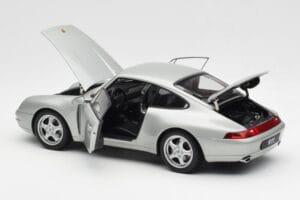 Porsche 911 993 Carrera Silver AUTOart 1:18 78131 Diecast - image 5 of 8