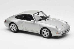 Porsche 911 993 Carrera Silver AUTOart 1:18 78131 Diecast - image 6 of 8