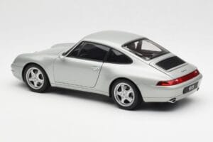 Porsche 911 993 Carrera Silver AUTOart 1:18 78131 Diecast - image 7 of 8