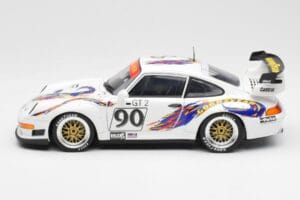 Porsche 911 993 GT2 #90 Vert / Franco / K. Koen Daytona 24 Hours 1998 UT Models 1:18 39813 Diecast - image 4 of 8