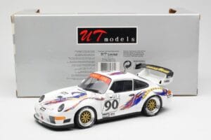 Porsche 911 993 GT2 #90 Vert / Franco / K. Koen Daytona 24 Hours 1998 UT Models 1:18 39813 Diecast - image 8 of 8