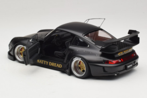 Porsche 911 993 RWB Matt Black With Gold Wheels AUTOart 1:18 78154 Composite - image 5 of 8