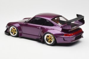 Porsche 911 993 RWB Purple GT Spirit 1:18 GT727 Resin - image 5 of 6