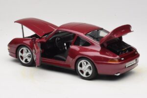 Porsche 911 993 Turbo Red Anson 1:18 30320-W Diecast - image 5 of 8