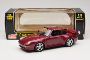 Porsche 911 993 Turbo Red Anson 1:18 30320-W Diecast - image 8 of 8
