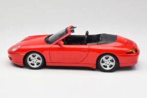 Porsche 911 996 Cabriolet Red Gate 1:18 1051 Diecast - image 4 of 8