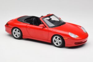 Porsche 911 996 Cabriolet Red Gate 1:18 1051 Diecast - image 6 of 8