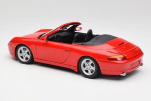 Porsche 911 996 Cabriolet Red Gate 1:18 1051 Diecast - image 7 of 8