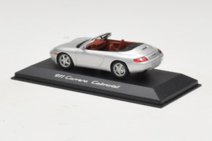 Porsche 911 996 Cabriolet Silver Minichamps 1:43 WAP02004097 Diecast - image 3 of 4