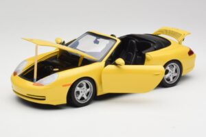 Porsche 911 996 Cabriolet Speed Yellow UT Models 1:18 27906 Diecast - image 2 of 8