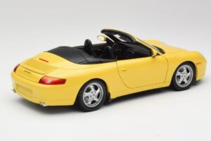 Porsche 911 996 Cabriolet Speed Yellow UT Models 1:18 27906 Diecast - image 3 of 8