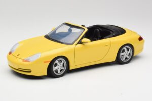 Porsche 911 996 Cabriolet Speed Yellow UT Models 1:18 27906 Diecast