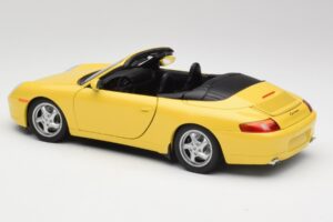 Porsche 911 996 Cabriolet Speed Yellow UT Models 1:18 27906 Diecast - image 7 of 8