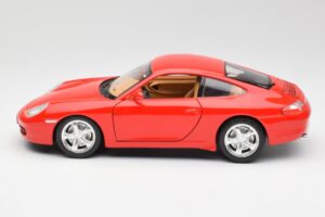 Porsche 911 996 Carrera 4 Red Bburago 1:18 30085 Diecast - image 4 of 8