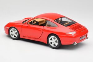 Porsche 911 996 Carrera 4 Red Bburago 1:18 30085 Diecast - image 7 of 8