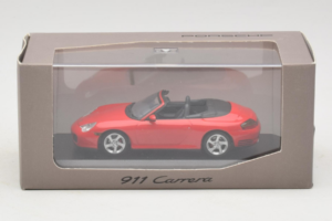 Porsche 911 996 Carrera 4S Cabriolet Red Minichamps 1:43 400062831 Diecast - image 4 of 4