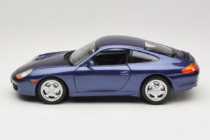 Porsche 911 996 Carrera Blue Bburago 1:18 WAP02100897 Diecast - image 4 of 8
