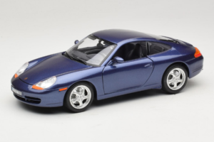 Porsche 911 996 Carrera Blue Bburago 1:18 WAP02100897 Diecast
