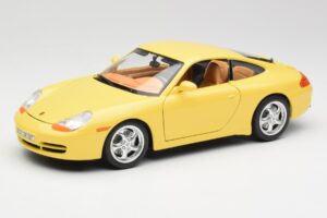 Porsche 911 996 Carrera Yellow Bburago 1:18 30085-M1 Diecast