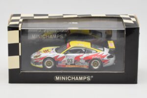 Porsche 911 996 GT3 Cup #93 L. Luhr / G. Maassen / E. Collard 24 Hours of Le Mans 2003 Minichamps 1:43 S5527 Diecast - image 4 of 4