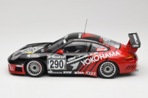 Porsche 911 996 GT3 RS #290 N. Bartels / H. Jacksties / F. Lorenzo Yokohama 24 Hours of Nurburgring 2003 AUTOart 1:18 80372 D - image 4 of 8