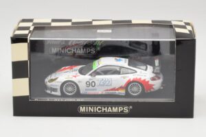Porsche 911 996 GT3 RS #90 T2M J. Ickx / P. Rabineau 1000km Spa 2004 Minichamps 1:43 400046980 Diecast - image 4 of 4