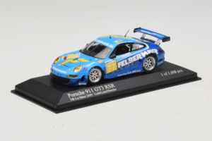 Porsche 911 GT3 R #77 M. Lieb / R. Lietz / W. Henzler 24 Hours of Le Mans 2009 Minichamps 1:43 400096977 Diecast - image 2 of 5