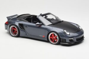 Porsche 911 997 Cabriolet Liberty Walk Grey GT Spirit 1:18 GT463 Resin - image 4 of 6