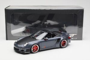 Porsche 911 997 Cabriolet Liberty Walk Grey GT Spirit 1:18 GT463 Resin - image 6 of 6