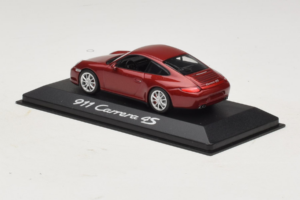 Porsche 911 997 Carrera 4S Red Minichamps 1:43 WAP02001718 Diecast - image 3 of 4