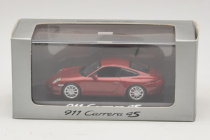 Porsche 911 997 Carrera 4S Red Minichamps 1:43 WAP02001718 Diecast - image 4 of 4