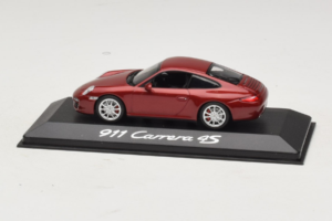 Porsche 911 997 Carrera 4S Red Minichamps 1:43 WAP02001718 Diecast