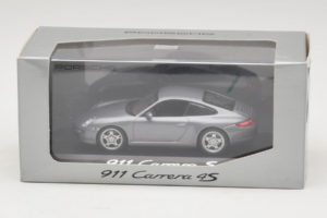 Porsche 911 997 Carrera S Grey Metallic Minichamps 1:43 WAP02010116-R1 Diecast - image 4 of 4