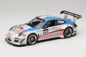 Porsche 911 997 GT3 R #123 Muhlner Motorsport E. Fumal / E. Thiry 24 Hours of Spa 2011 Minichamps 1:18 151118923 Diecast