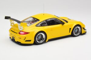 Porsche 911 997 GT3 R Street Racing Yellow Minichamps 1:18 151108902 Diecast - image 2 of 6